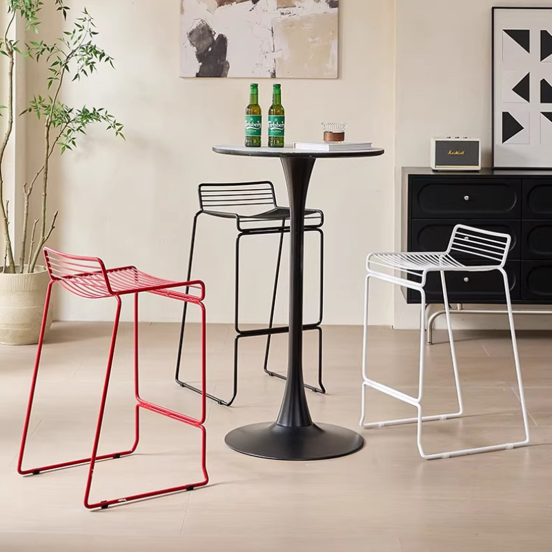 Home Bar Seating - Скандинавский минималистичный барный стул: современный уличный