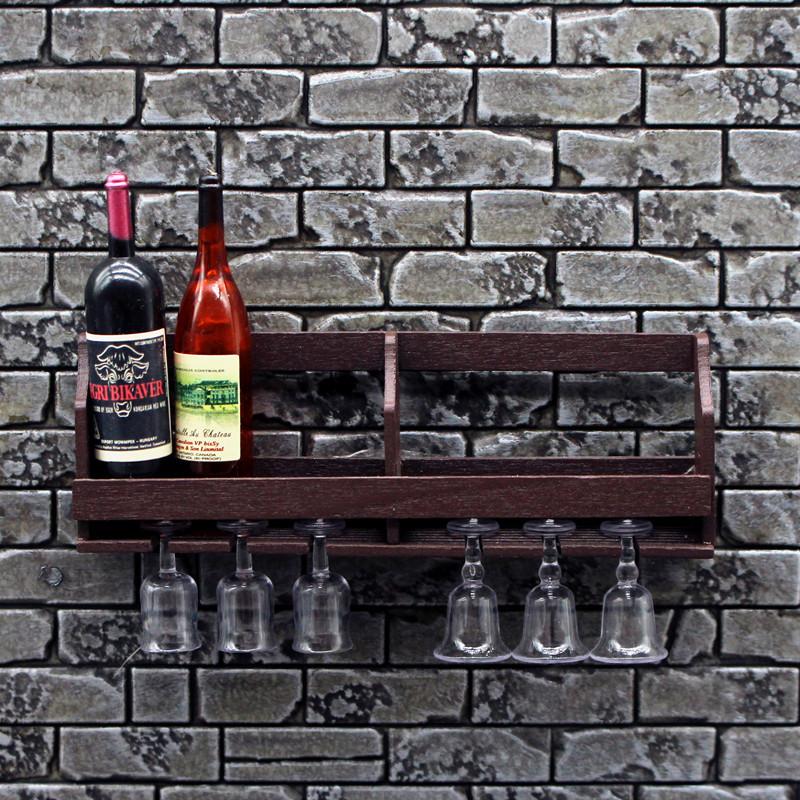 Home Bar Stand - 1 комплект, имитация кукольного домика, настенная