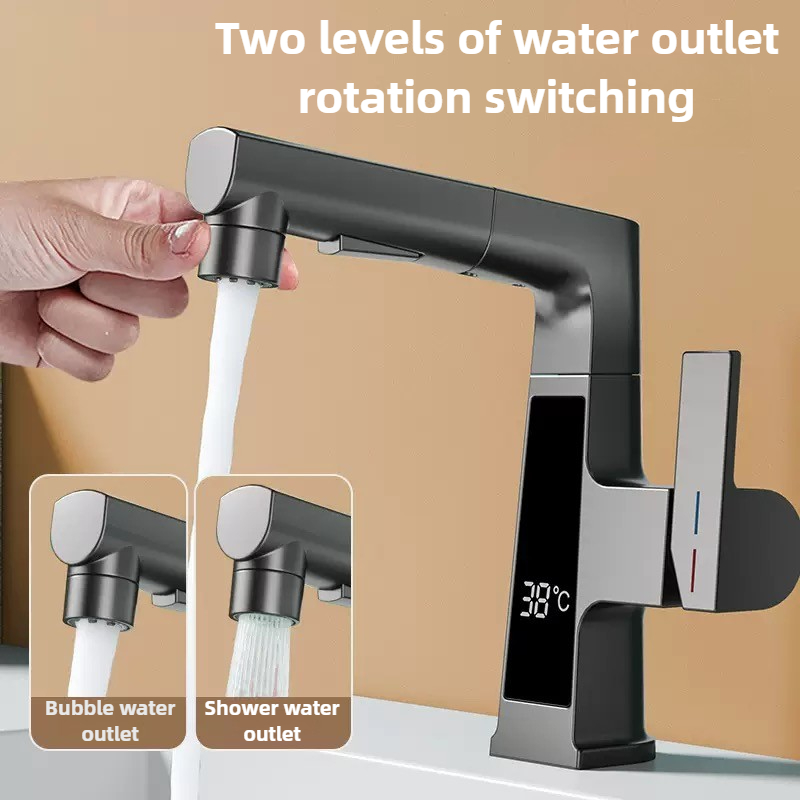 Home Bar Sink - Смеситель с цифровым дисплеем, интеллектуальный датчик