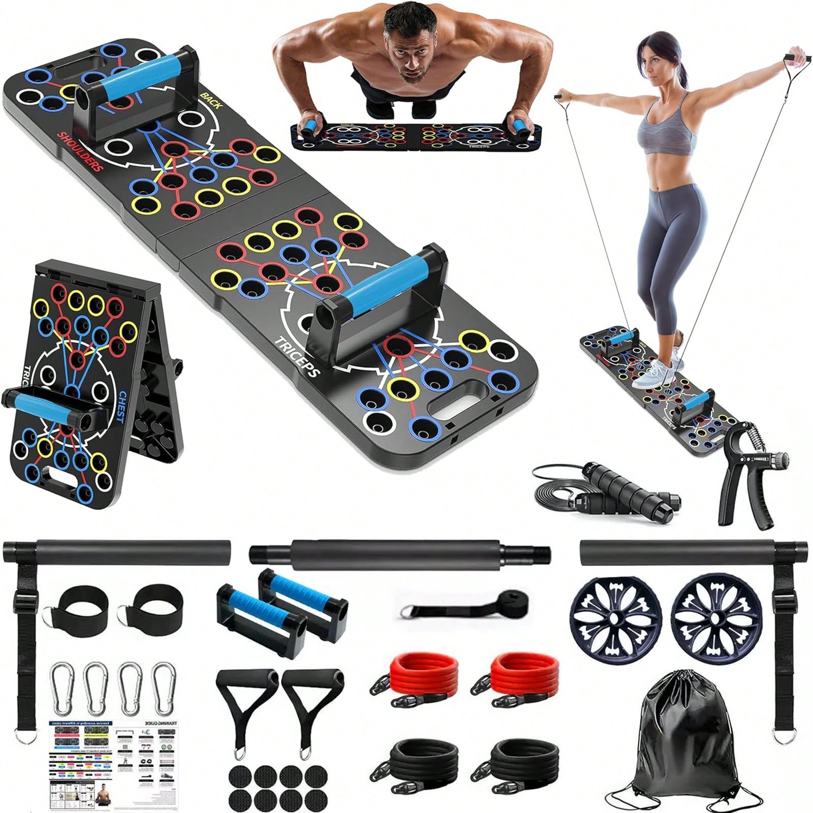 Home Bar Setup Kit - Многофункциональный складной набор для тренировок с