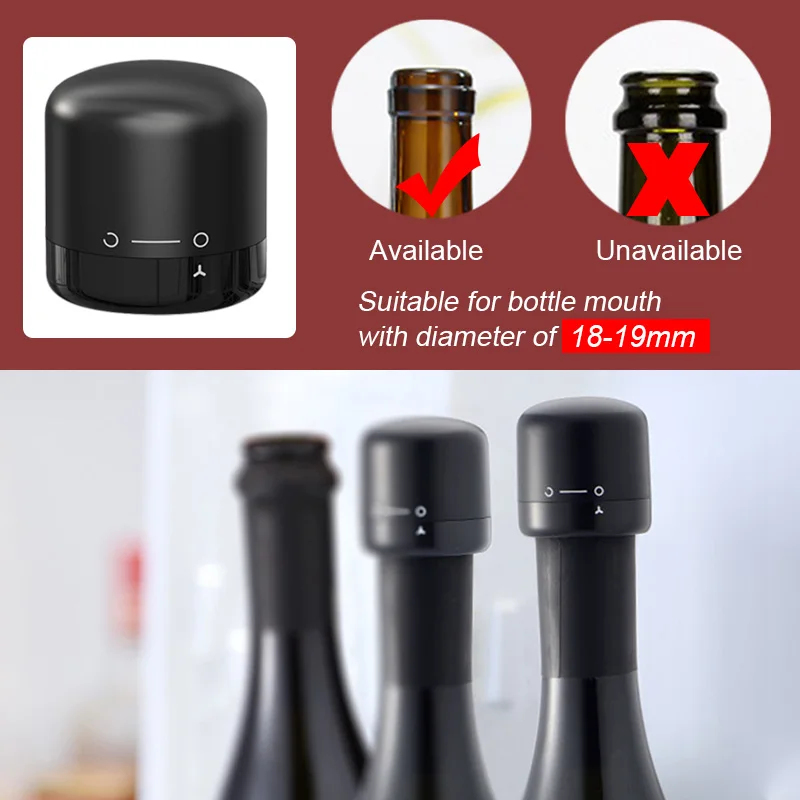1-5 шт. вакуумные герметичные  – обзор и цена Wine Preservation Pump