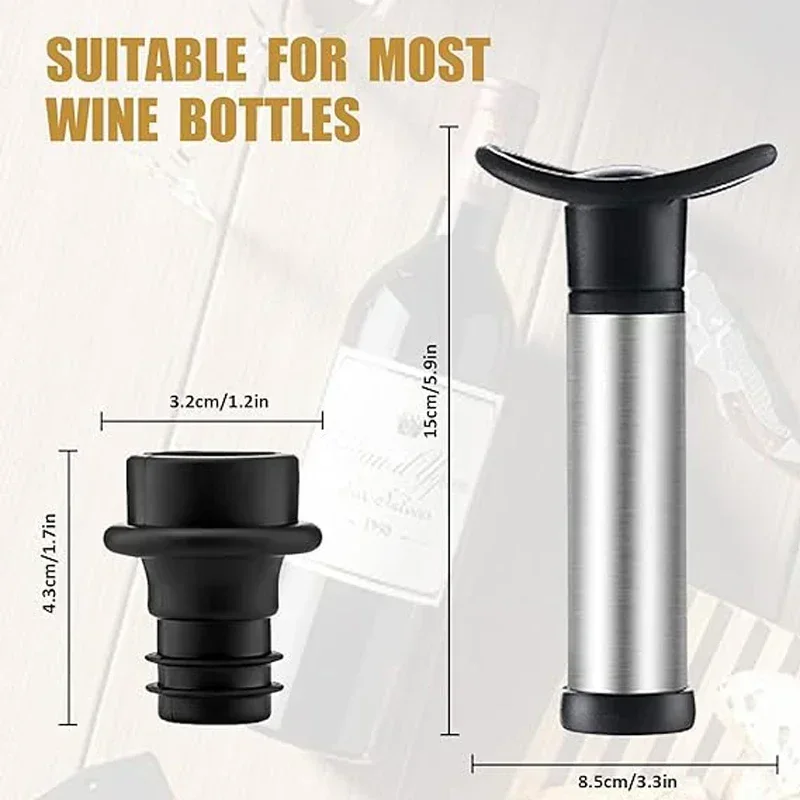 Набор вакуумного насоса для ви – обзор и цена Wine Preservation Pump