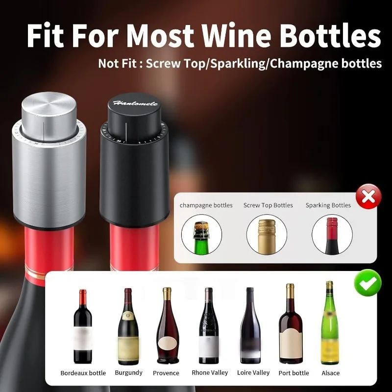 Пробки для бутылок вина Вакуум – обзор и цена Wine Preservation Pump