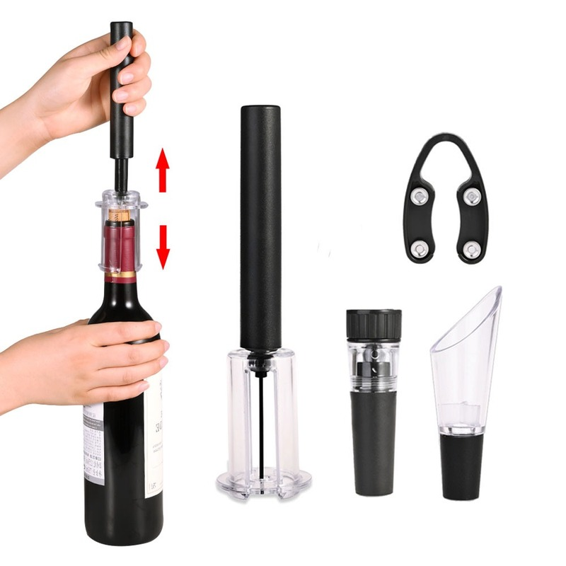 Воздушный насос, открывалка дл – обзор и цена Wine Preservation Pump